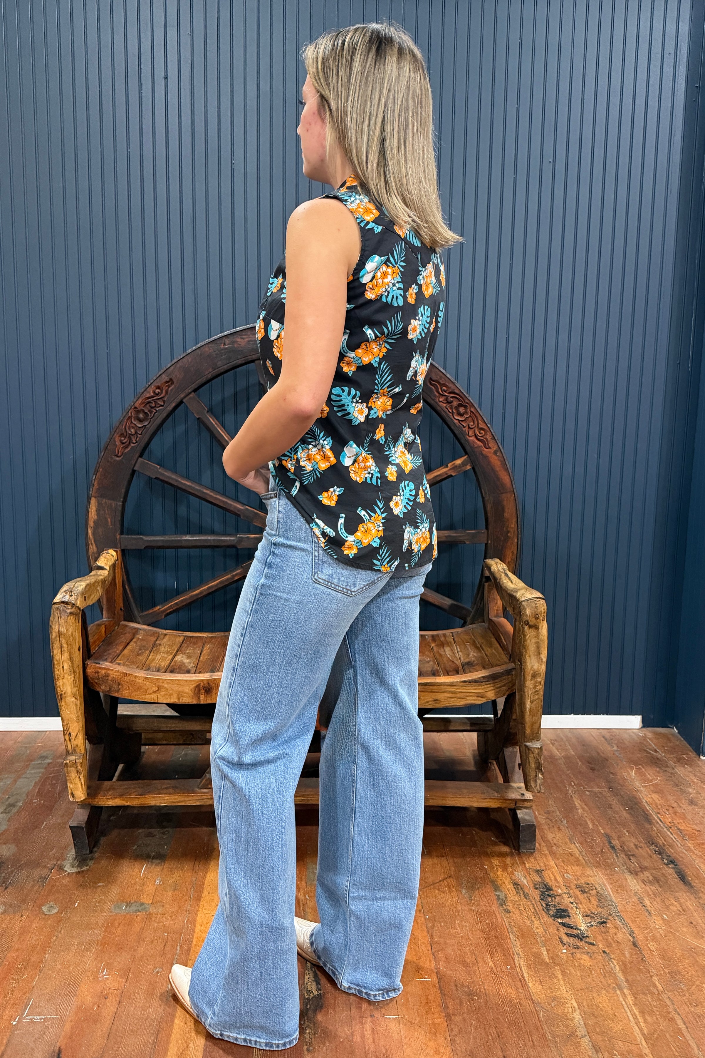 Light Wash Zoey Trouser Jean by Kimes Ranch-Trouser-Kimes-Gallop 'n Glitz- Women's Western Wear Boutique, Located in Grants Pass, Oregon