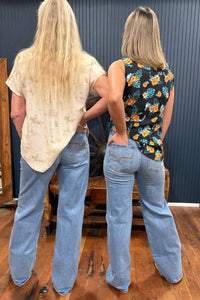 Light Wash Zoey Trouser Jean by Kimes Ranch-Trouser-Kimes-Gallop 'n Glitz- Women's Western Wear Boutique, Located in Grants Pass, Oregon