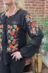 Fun and Flirty Embroidered Top by Savannah Jane