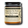 First Marriage Malicious Women Candle-Gift-Malicious Women-Gallop 'n Glitz- Women's Western Wear Boutique, Located in Grants Pass, Oregon
