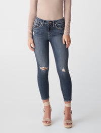 Silver Avery High Rise Skinny Crop Jean-Skinny-Silver Jeans-Gallop 'n Glitz- Women's Western Wear Boutique, Located in Grants Pass, Oregon