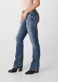 Elyse Curvy Fit Mid Rise Slim Boot-Bootcut-Silver Jeans-Gallop 'n Glitz- Women's Western Wear Boutique, Located in Grants Pass, Oregon