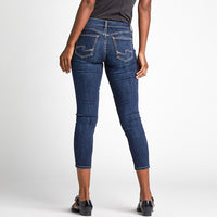 Silver Suki Mid Rise Skinny Crop-Skinny-Silver Jeans-Gallop 'n Glitz- Women's Western Wear Boutique, Located in Grants Pass, Oregon