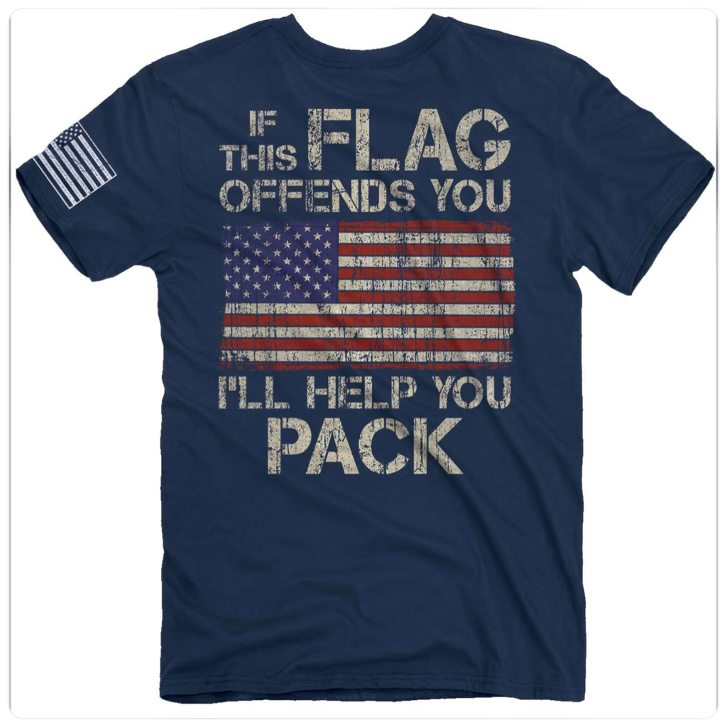 "If This Flag Offends You Pack" Tee-Men's Graphic Tee-Buck Wear-Gallop 'n Glitz- Women's Western Wear Boutique, Located in Grants Pass, Oregon