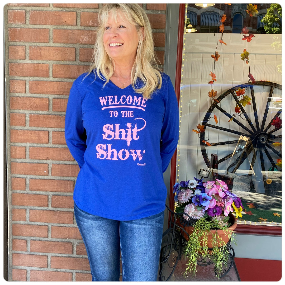 ***LIMITED EDITION*** Shit Show Lightweight Hoodie-Graphic Hoodie-Gallop 'n Glitz-Gallop 'n Glitz- Women's Western Wear Boutique, Located in Grants Pass, Oregon