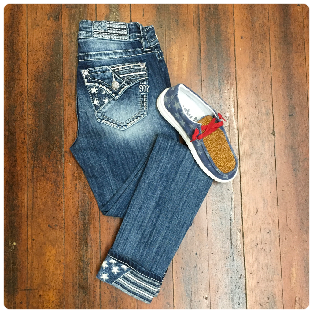 Little girls 2025 miss me jeans