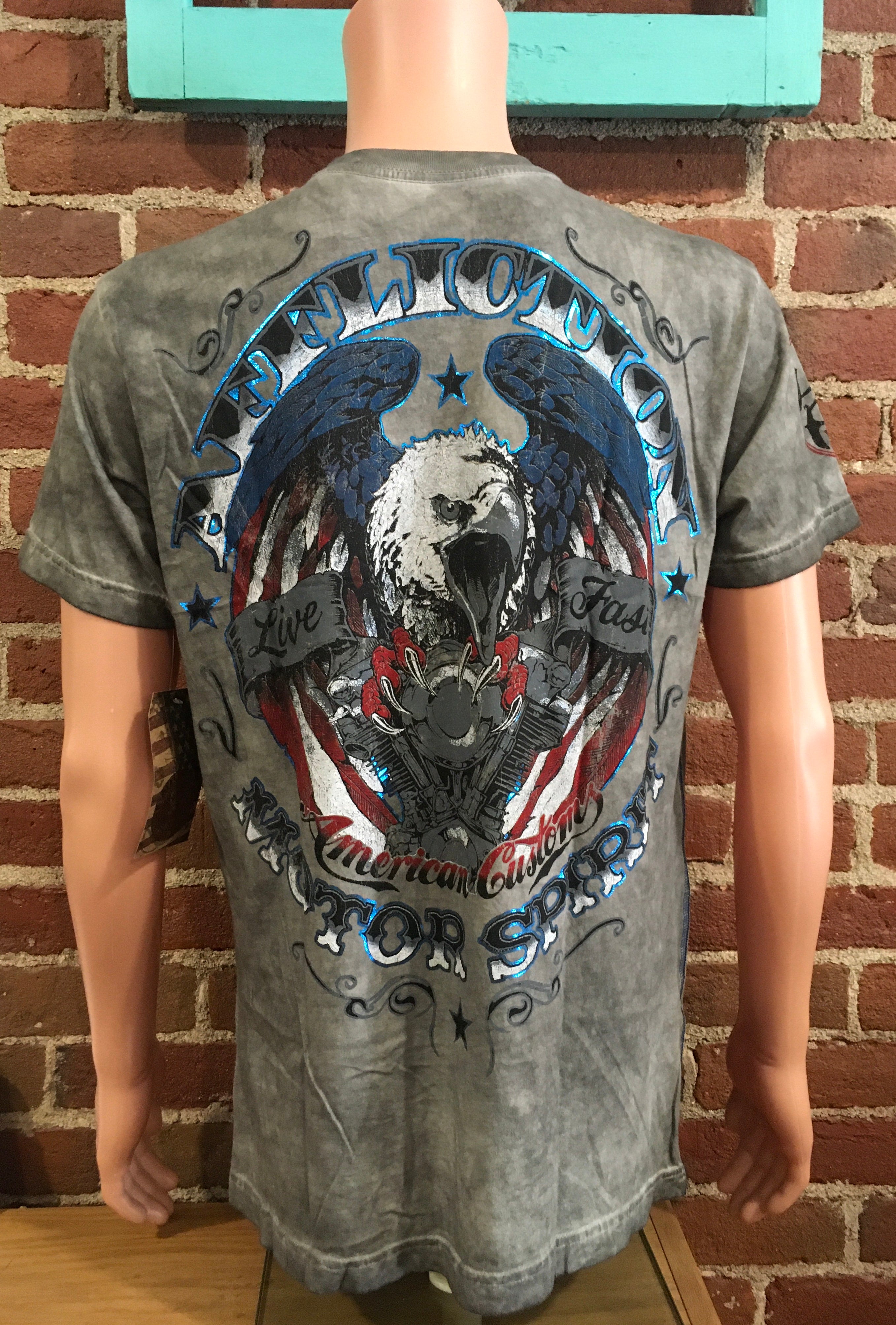 Affliction Men s American Customs Short Sleeve Tee