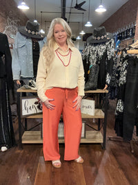 Drawstring Elastic Waste Pant-Casual-Staccato-Gallop 'n Glitz- Women's Western Wear Boutique, Located in Grants Pass, Oregon