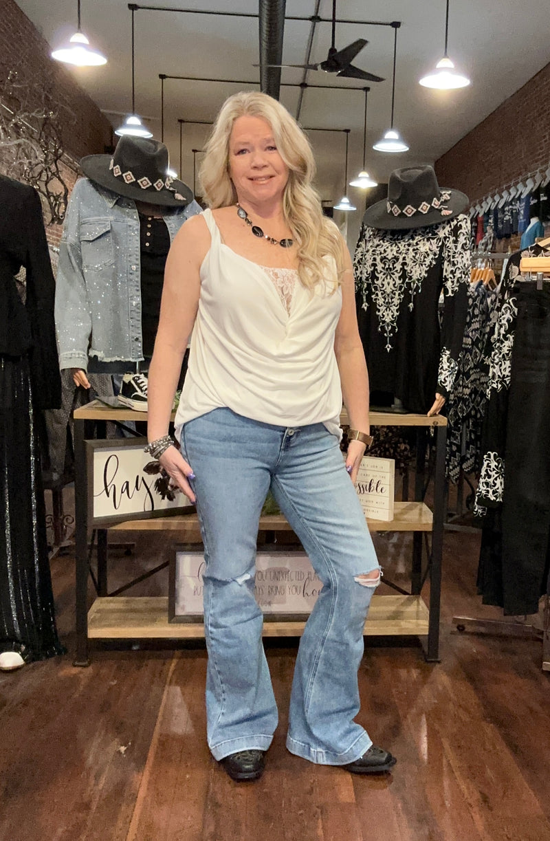 KanCan Dixie Ultra High Rise Flare Petite-Flare-KanCan-Gallop 'n Glitz- Women's Western Wear Boutique, Located in Grants Pass, Oregon