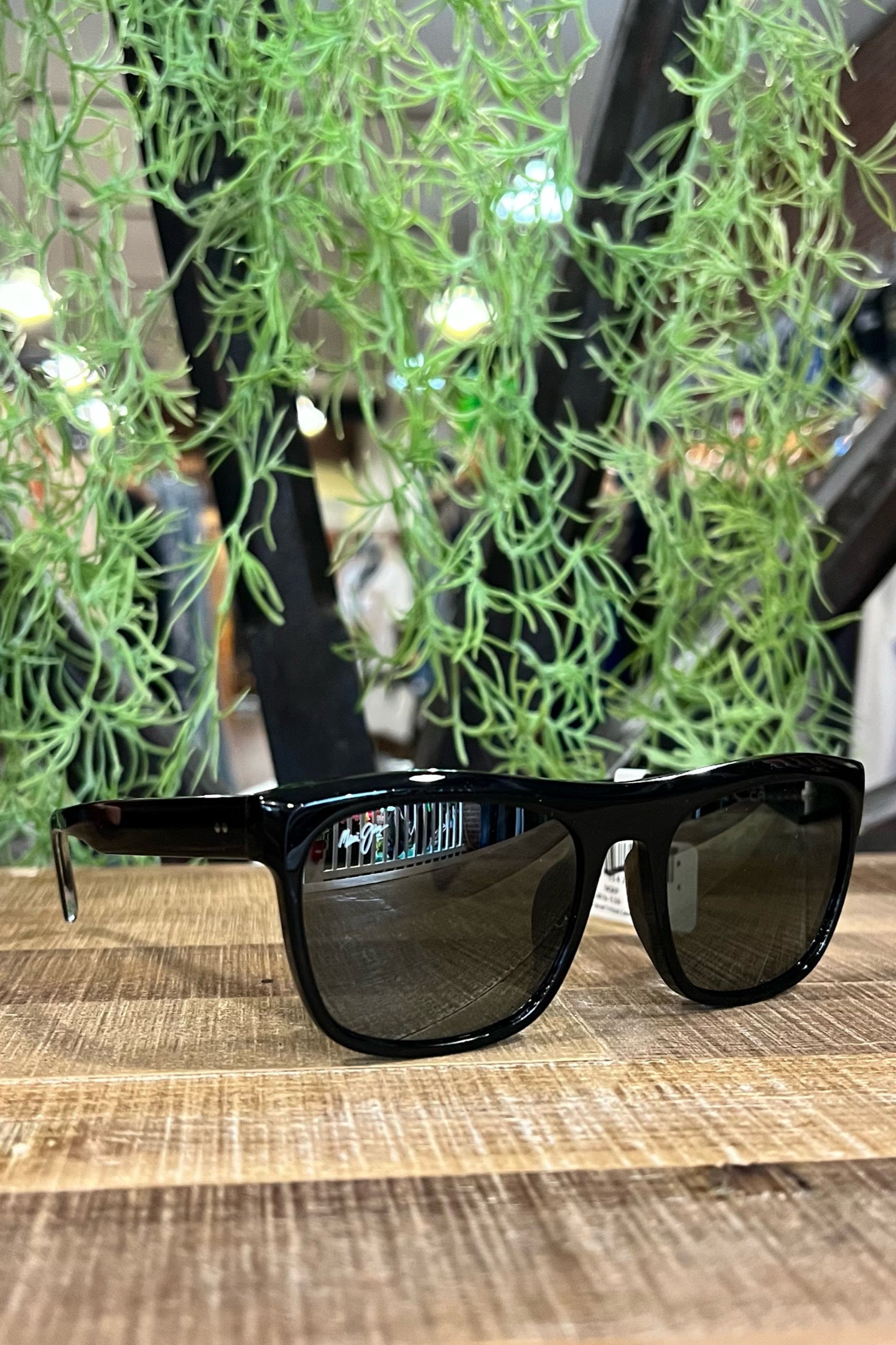 Neon Dreamer Round Sunglasses - Neon Blue Frame with Crystal Aqua Lens