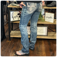Rock Revival Yui Straight Jean-Straight-Rock Revival-Gallop 'n Glitz- Women's Western Wear Boutique, Located in Grants Pass, Oregon