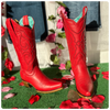 Red Embroidered Boot by Corral Boots-Ladies Boot-Corral Boots/Circle G by Corral Boots-Gallop 'n Glitz- Women's Western Wear Boutique, Located in Grants Pass, Oregon