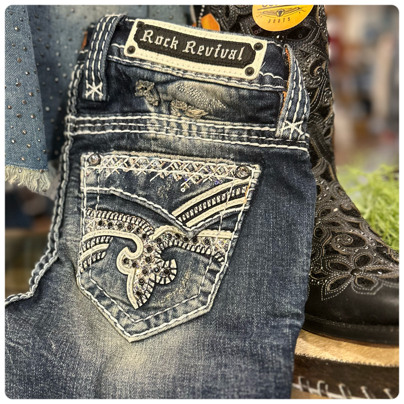 Rock Revival Keziah Bootcut Jean-Bootcut-Rock Revival-Gallop 'n Glitz- Women's Western Wear Boutique, Located in Grants Pass, Oregon